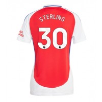 Arsenal Raheem Sterling #30 Fußballbekleidung Heimtrikot Damen 2024-25 Kurzarm